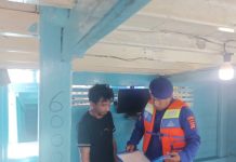 Polairud Polresta Tangerang Patroli di Perairan PLTU III Banten, Periksa Kapal Angkut Barang