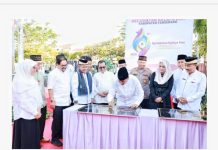 Moch.Maesyal Rasyid Bupati Tangerang menghadiri HUT ke-19 Kecamatan Kelapa Dua