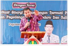 Bupati Tangerang hadiri Halal Bihalal PGRI Pagedangan,untuk Anak Berprestasi dari Keluarga Kurang Mampu