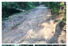 Jalan Rusak Tak Kunjung Usai di TPU Peundeuy, Warga Kp. Kimiskam Menjerit