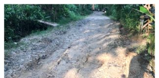 Jalan Rusak Tak Kunjung Usai di TPU Peundeuy, Warga Kp. Kimiskam Menjerit