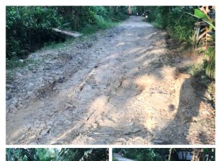 Jalan Rusak Tak Kunjung Usai di TPU Peundeuy, Warga Kp. Kimiskam Menjerit