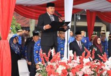 Moch.Maesyal Rasyid Bupati Tangerang Mengajak Masyarakat Perkuat Nilai Pancasila.