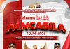 Hari Lahir Pancasila, Kapolresta Tangerang Ajak Masyarakat Jadikan Pedoman Bernegara