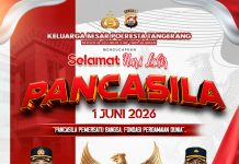 Hari Lahir Pancasila, Kapolresta Tangerang Ajak Masyarakat Jadikan Pedoman Bernegara