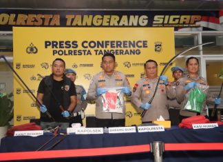 Kurang dari 24 Jam, Polresta Tangerang Ungkap Tawuran yang Tewaskan Satu Pelajar di Sindang Jaya