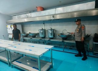 Polsek Panongan Monitoring SPPG Mekar Bhakti, Pastikan Situasi Tetap Aman dan Kondusif