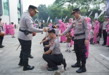 105 Personel Polresta Tangerang Naik Pangkat, Kapolresta Minta Tingkatkan Kualitas Pelayanan