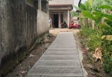 Dana Desa Tahun 2026 Pemerintah Desa Tegal Kecamatan Kemang Perbaiki Jalan Lingkungan di wilayah RW 02