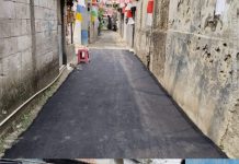 Hotmix Jl. Kadu Sangereng Diduga Tipis, Papan Proyek Tak Terpasang
