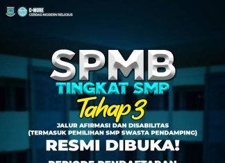 Catat! SPMB Tahap III SMP Negeri Tangsel Resmi Dibuka untuk Jalur Afirmasi, Disabilitas hingga Pemilihan Swasta Pendamping