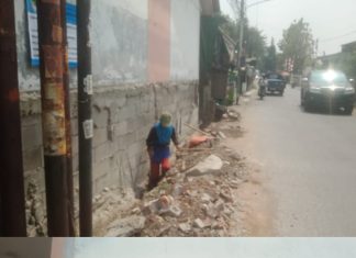 Penataan Halaman SDN Cukang Galih IV Jadi Sorotan, K3 Diduga Diabaikan dan Besi Banci Dipertanyakan