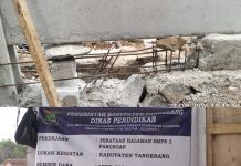WOW! Penataan Halaman SMPN 3 Panongan Jadi Sorotan, Cakar Ayam dan Besi Diduga Tak Sesuai Spesifikasi