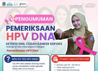 Cegah Kanker Serviks, Pemkot Tangsel Sediakan Tes HPV DNA Gratis di 35 Puskesmas