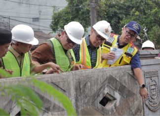 Tinjau Infrastruktur Pengendalian Banjir, Pilar Pastikan Pekerjaan Turap dan Pompa di Pondok Aren Rampung Tepat Waktu